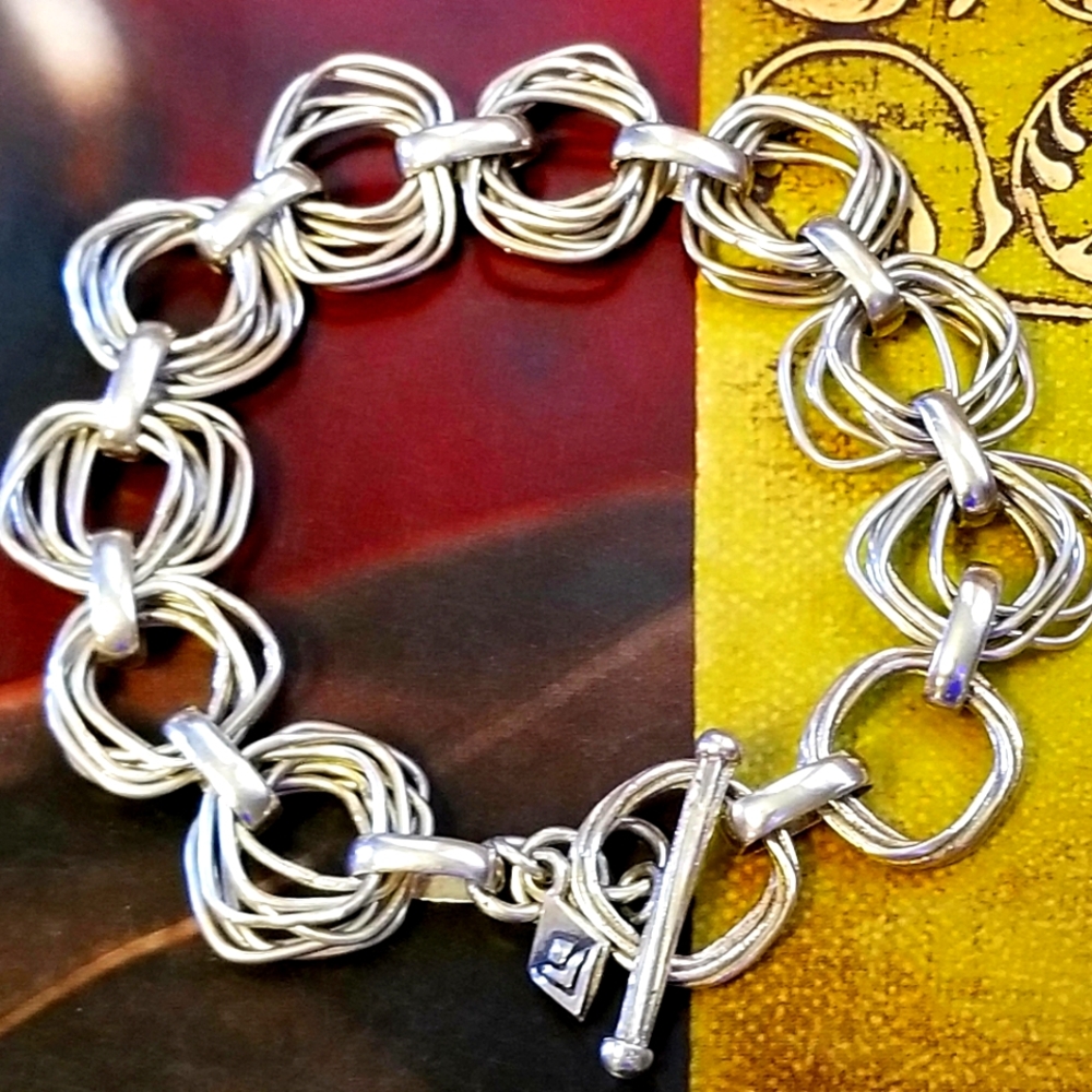 Silpada Sterling Silver Links Bracelet